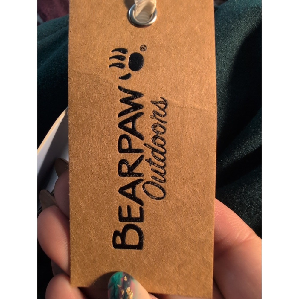 NWT Bearpaw Outdoor Womens SMALL Performance‎ Wick Thermal Cardigan Micro Fleece - Picture 4 of 10